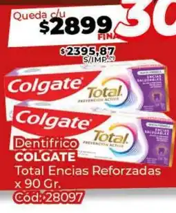 Diarco Dentifrico COLGATE Total Encias Reforzadas oferta