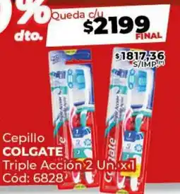 Diarco Cepillo COLGATE Triple Acción oferta