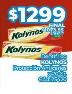 Diarco Dentifrico KOLYNOS Protección Anticaries oferta