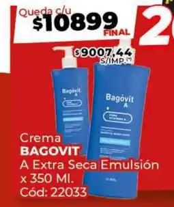 Diarco Crema BAGOVIT A Extra Seca Emulsión oferta