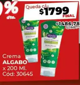 Diarco Crema ALGABO oferta