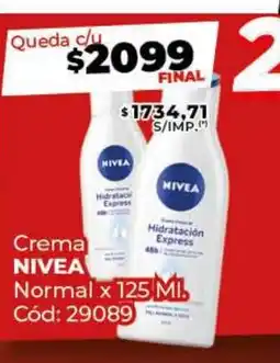 Diarco Crema NIVEA Normal oferta