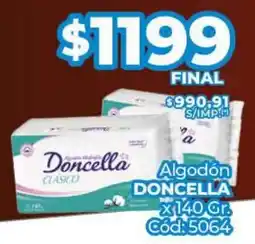 Diarco Algodón DONCELLA oferta