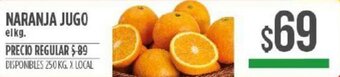 Supermercados Vea Naranja Jugo El Kg. oferta