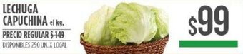 Supermercados Vea Lechuga Capuchina El Kg. oferta