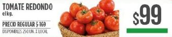 Supermercados Vea Tomate Redondo El Kg. oferta