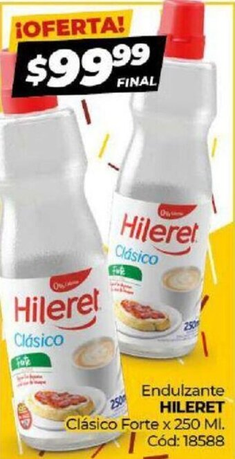 Diarco Endulzante Hileret Clásico Forte x 250 ml. oferta