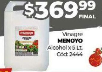 Diarco Vinagre Menoyo Alcohol x 5 Lt. oferta
