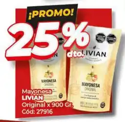 Diarco Mayonesa LIVIAN Original oferta
