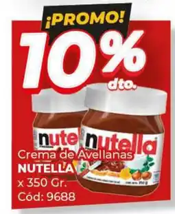 Diarco Crema de Avellanas NUTELLA oferta
