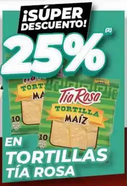Diarco En tortillas TÍA ROSA oferta