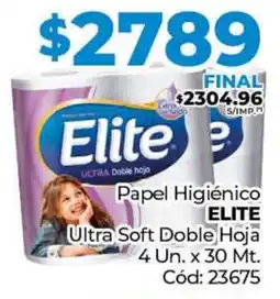 Diarco Papel Higiénico ELITE Ultra Soft Doble Hoja oferta