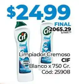 Diarco Limpiador Cremoso CIF Blanco oferta