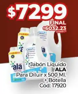 Diarco Jabón Líquido ALA Para Diluir oferta
