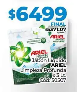 Diarco Jabón Líquido ARIEL Limpieza Profunda oferta
