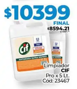 Diarco Limpiador CIF Pro oferta