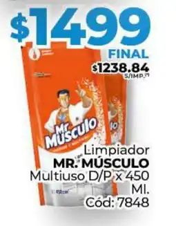Diarco Limpiador MR. MÚSCULO Multiuso d/p oferta