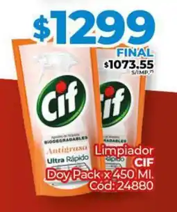 Diarco Limpiador CIF Doy Pack oferta