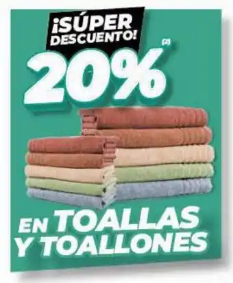 Diarco En toallas y toallones oferta