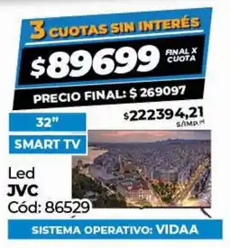 Diarco Led JVC oferta
