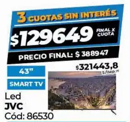 Diarco Led JVC oferta