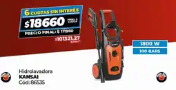Diarco Hidrolavadora KANSAI oferta