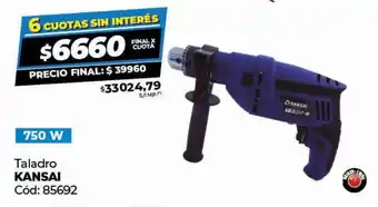Diarco Taladro KANSAI oferta
