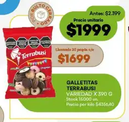 Super MAMI Galletitas terrabusi variedad oferta