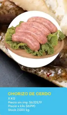 Super MAMI Chorizo de cerdo oferta
