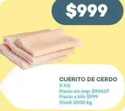 Super MAMI Cuerito de cerdo oferta