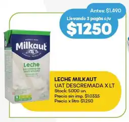 Super MAMI Leche milkaut uat descremada oferta