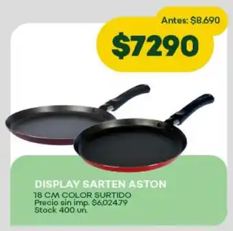 Super MAMI Display sarten aston color surtido oferta