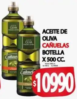 Supermercados Becerra Aceite de oliva cañuelas botella oferta