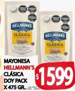 Supermercados Becerra Mayonesa hellmann's clásica doy pack oferta