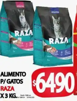 Supermercados Becerra Alimento p/gatos raza oferta