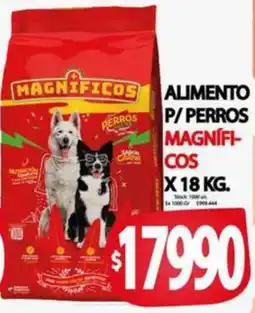 Supermercados Becerra Alimento p/perros magnificos oferta