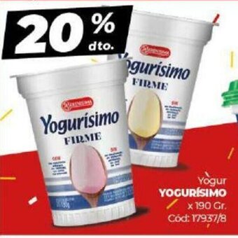Diarco Yogurisimo Yogur x 190gr oferta