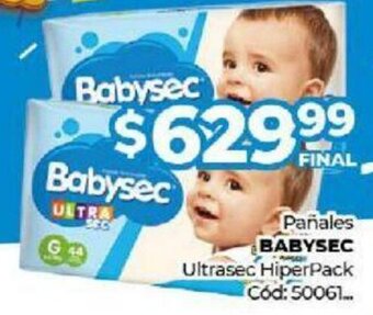 Diarco Babysec Pañales Ultrasec Hiperpack oferta