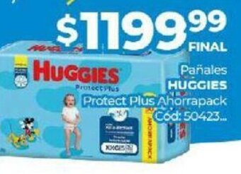 Diarco Huggies Pañales Protect Plus Ahorrapack oferta