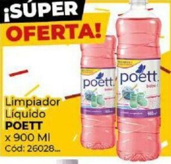 Diarco Poett Limpiador Liquido x 900ml oferta
