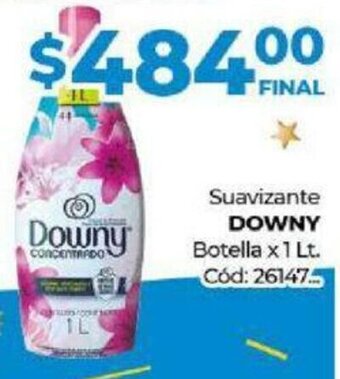 Diarco Downy Suavizante Botella x 1lt oferta