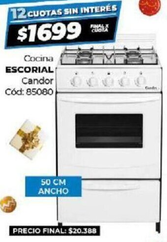 Diarco Escorial Cocina Candor oferta