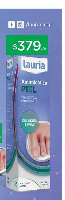 Farmacity Lauria Antimicótico Piel oferta
