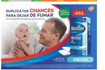 Farmacity Nicotinell Chicles Cool Mint 4mg oferta