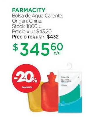 Farmacity Farmacity Bolsa De Agua Caliente oferta