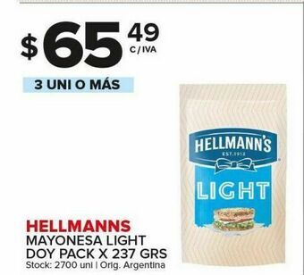 Carrefour Mayonesa hellmann's oferta