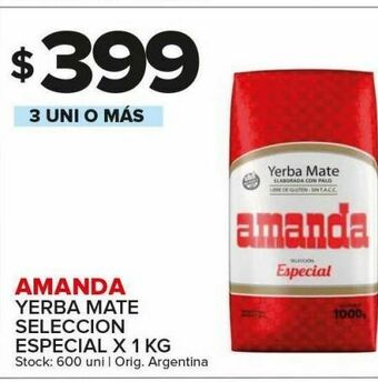 Carrefour Yerba mate amanda oferta