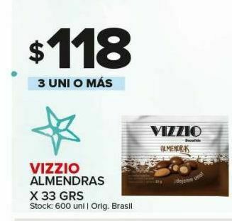 Carrefour Almendras vizzio oferta