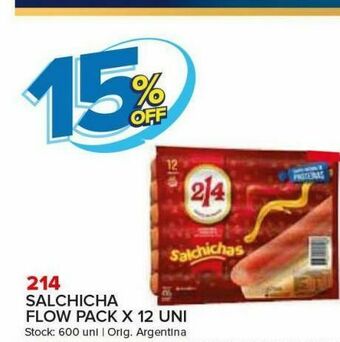 Carrefour Salchichas oferta