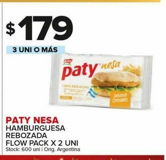 Carrefour Hamburguesas paty oferta